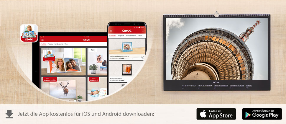 Fotokalender 21 Erstellen Beim Testsieger Cewe